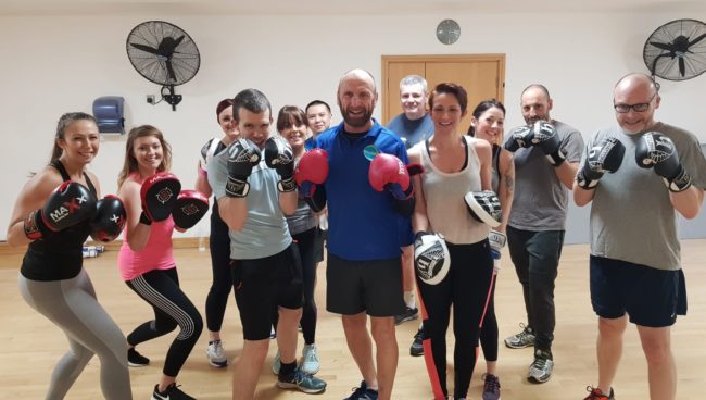Join Jimmy's boxing class at Alive & Well