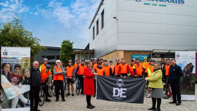 Dine Contract Catering Charity Bike Ride