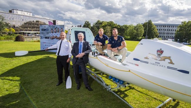 Wood employees get behind Royal Navy team in world’s toughest rowing race