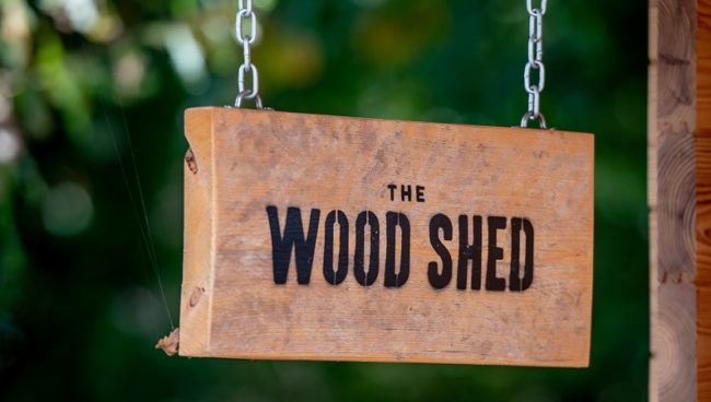 The Wood Shed open for business!