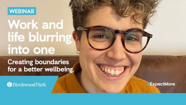 Our webinar series: Creating boundaries for a better wellbeing with Emily Brinnand