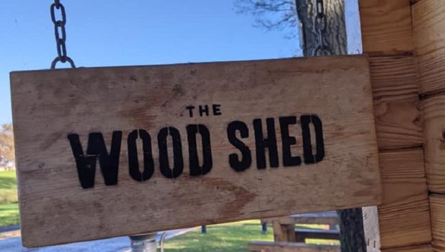 Get away from the desk and grab your lunch from The Wood Shed!