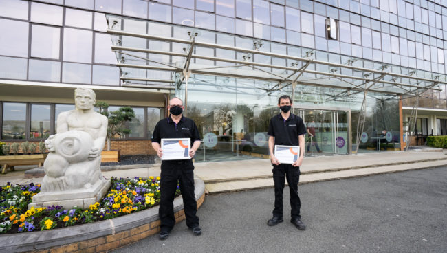 Duo of awards for Birchwood Park’s Security Team
