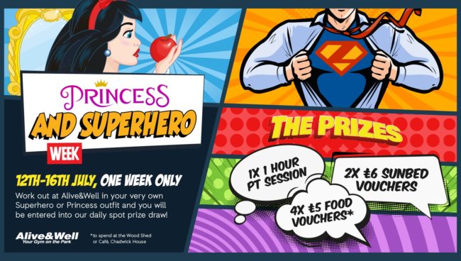 Be an Alive & Well Princess or Superhero and WIN!