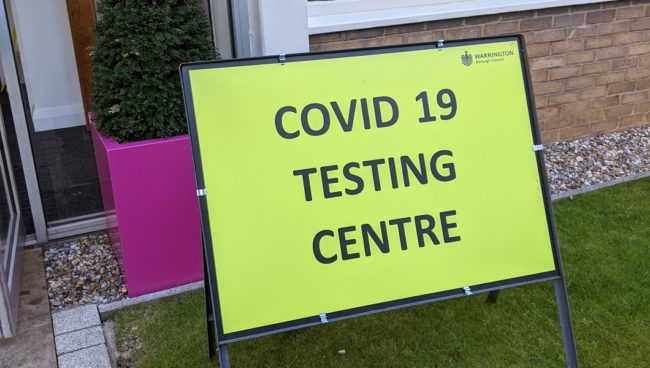 Covid testing moving to Golden Square