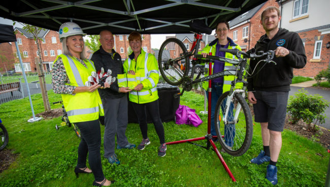 Miller Homes Encourages Sustainable Travel With Bike Event
