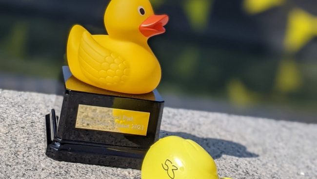Congratulations to our Duck Fest Race Winner!