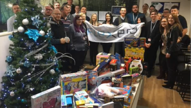 Join Flexera in donating toys for Warrington families this Christmas