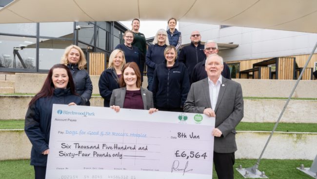 Warrington business park celebrates fundraising success