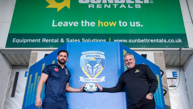 Sunbelt Rentals announced as Warrington Wolves official East Stand partner