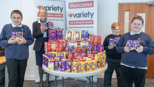 Hundreds Of Easter Eggs Donated For Annual Miller Homes Charity Drive