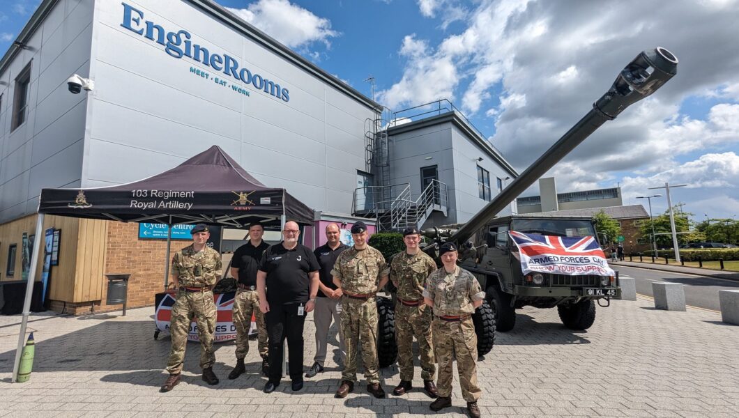 Celebrating Armed Forces Day with Jacobs Birchwood Park Parklife