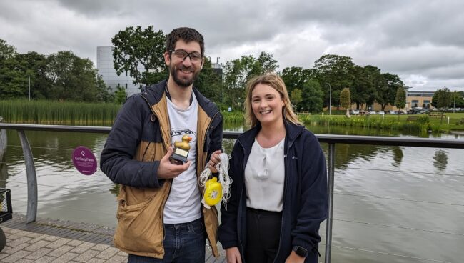 Our first ever Engineered Duck Race was a success!
