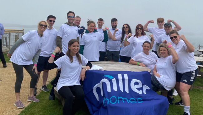 Miller Homes raises over £7,000 for Alder Hey Children’s Hospital