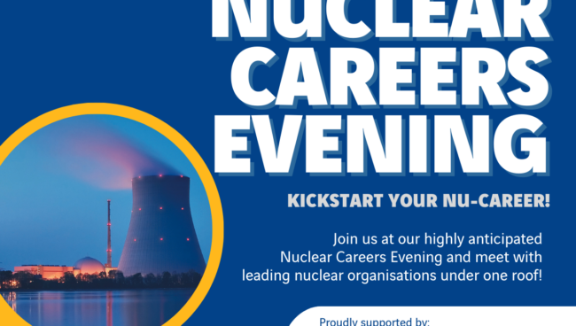 Kickstart Your Nu-Career at Nuclear Careers Evening